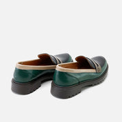 Luxor bottle-shaped leather loafers, Sibaritas style | Eli 1957