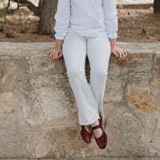 Merceditas Velluto Vino Eli By Venezianas | Eli 1957