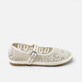 Mary Janes Macrame Beige Eli By Venezianas | Eli 1957