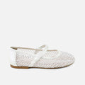 Papanatas white fancy Mary Janes | Eli 1957