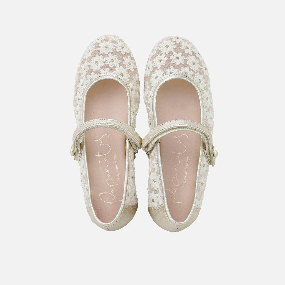 Merceditas margaritas beig papanatas | Eli 1957