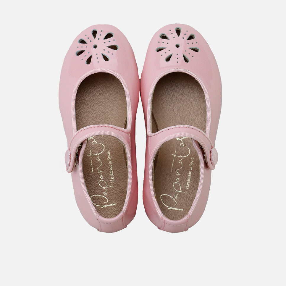 Mercedita picado charol rosa Papanatas | Eli 1957