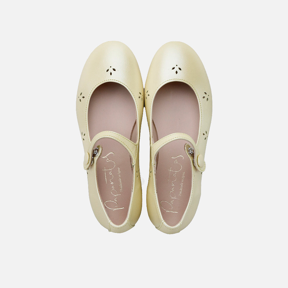 Merceditas piel mimoza limon hojas Papanatas | Eli 1957