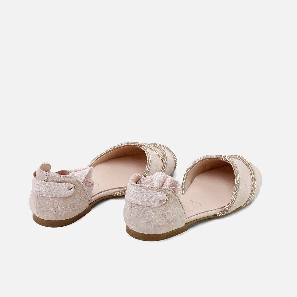 Bailarina de piel ante maquillaje con strass papanatas| ELI 1957