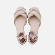 Bailarina de piel ante maquillaje con strass papanatas| ELI 1957