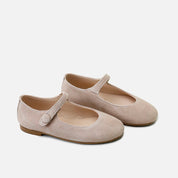 Nougat suede Mary Janes Papanatas | Eli 1957
