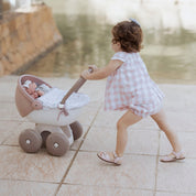 Cucada pink nappa leather buckle sandals | Eli 1957