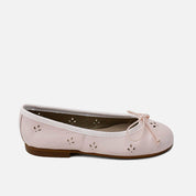 Bailarinas cordon troquelas piel alfa maquillaje Papanatas | Eli 1957