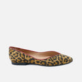 Pointed-toe animal print ballet flats | Eli 1957