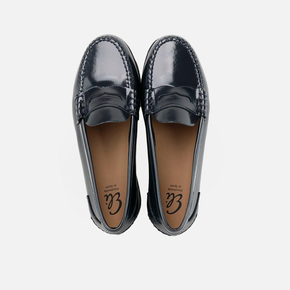 MOCASSINI NERI CATELLANO FLORENTI