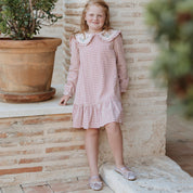 Nude Velvet Rhinestone Glove Ballerinas | Eli 1957