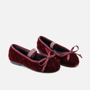 Ballerina Velvet Glove Chanel Wine Papanatas | Eli 1957