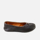 Eli blue leather Japanese-inspired ballerinas | Eli 1957