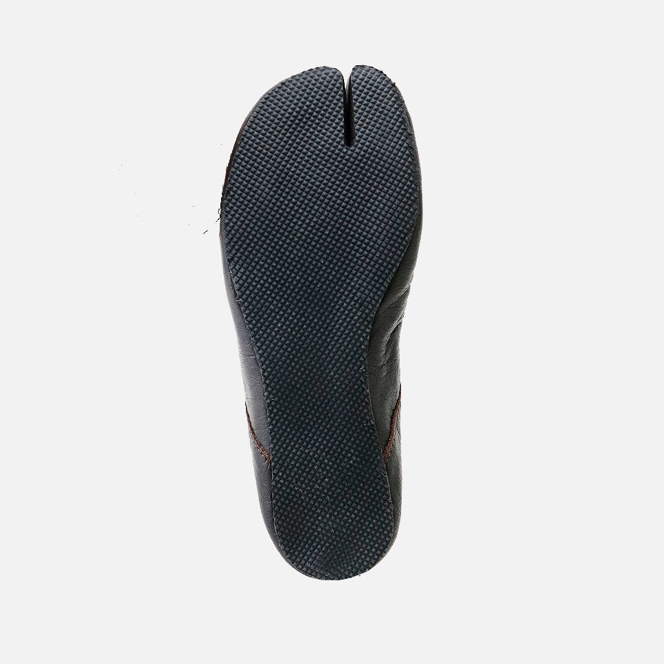 Eli blue leather Japanese-inspired ballerinas | Eli 1957