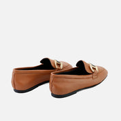 Glove buckle loafers with guantino leather and Papanatas | Eli 1957