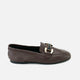 Mocasines guante hebilla piel guantino marron Papanatas | Eli 1957