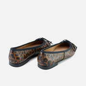 Leather Cord Ballerinas with Tears of Leather Papanatas | Eli 1957