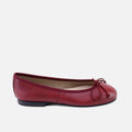 Verona Rioja leather cord ballet flats | Eli 1957