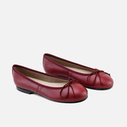 Verona Rioja leather cord ballet flats | Eli 1957