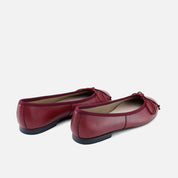 Verona Rioja leather cord ballet flats | Eli 1957