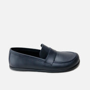Mocasines barefoot de piel napa azul Elisoft | Eli 1957