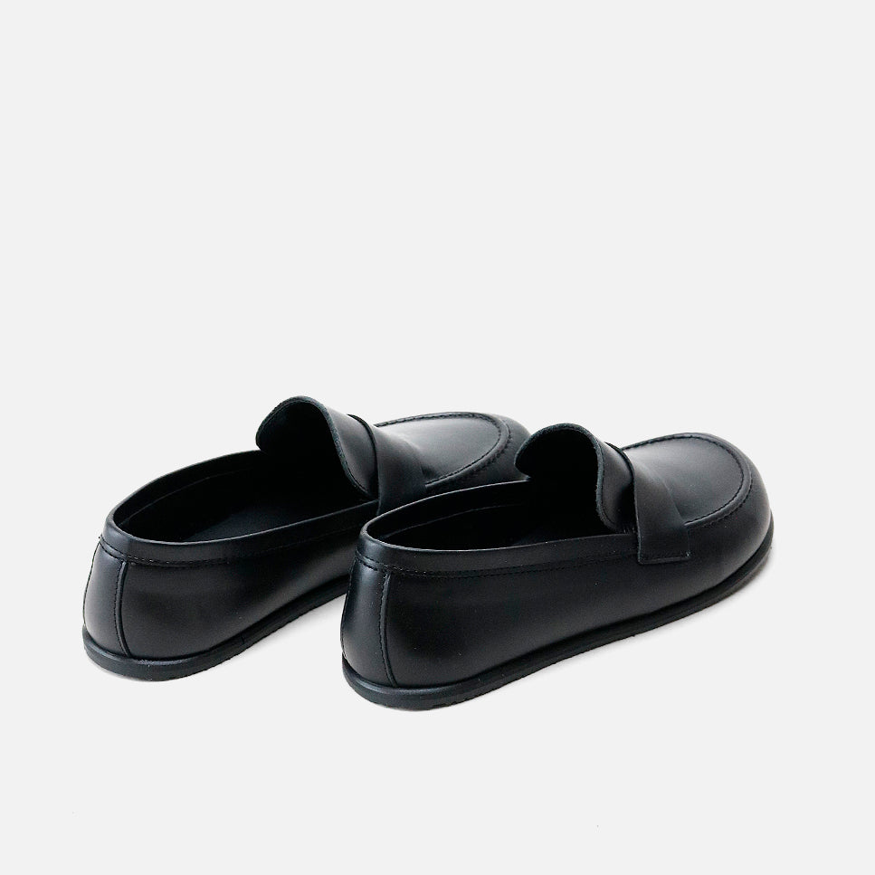 Mocasines barefoot de piel napa negro Elisoft | Eli 1957