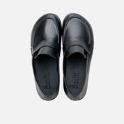 Mocasines barefoot de piel napa negro Elisoft | Eli 1957