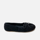 Black English leather barefoot ballerinas with bow Eli Soft | Eli 1957