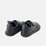 Elisoft blue nappa leather barefoot school sneakers | Eli 1957