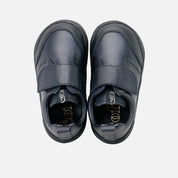 Elisoft blue nappa leather barefoot school sneakers | Eli 1957