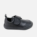Barefoot black napa leather Elisoft school sneakers | Eli 1957
