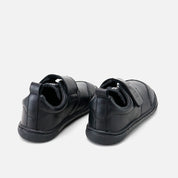 Barefoot black napa leather Elisoft school sneakers | Eli 1957