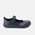 Barefoot school Mary Janes in blue napa leather Elisoft | Eli 1957