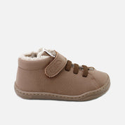 Bota barefoot forro interior pelo piel davinci nobuck cuero Elisoft | Eli 1957