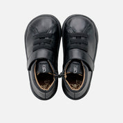 Elisoft black nappa leather barefoot boot | Eli 1957