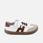 Elisoft natural English leather barefoot sneakers | Eli 1957