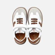 Elisoft natural English leather barefoot sneakers | Eli 1957