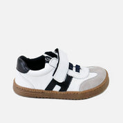 Barefoot H sneakers in perline velour leather Elisoft | Eli 1957