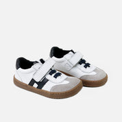 Barefoot H sneakers in perline velour leather Elisoft | Eli 1957