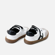 Barefoot H sneakers in perline velour leather Elisoft | Eli 1957