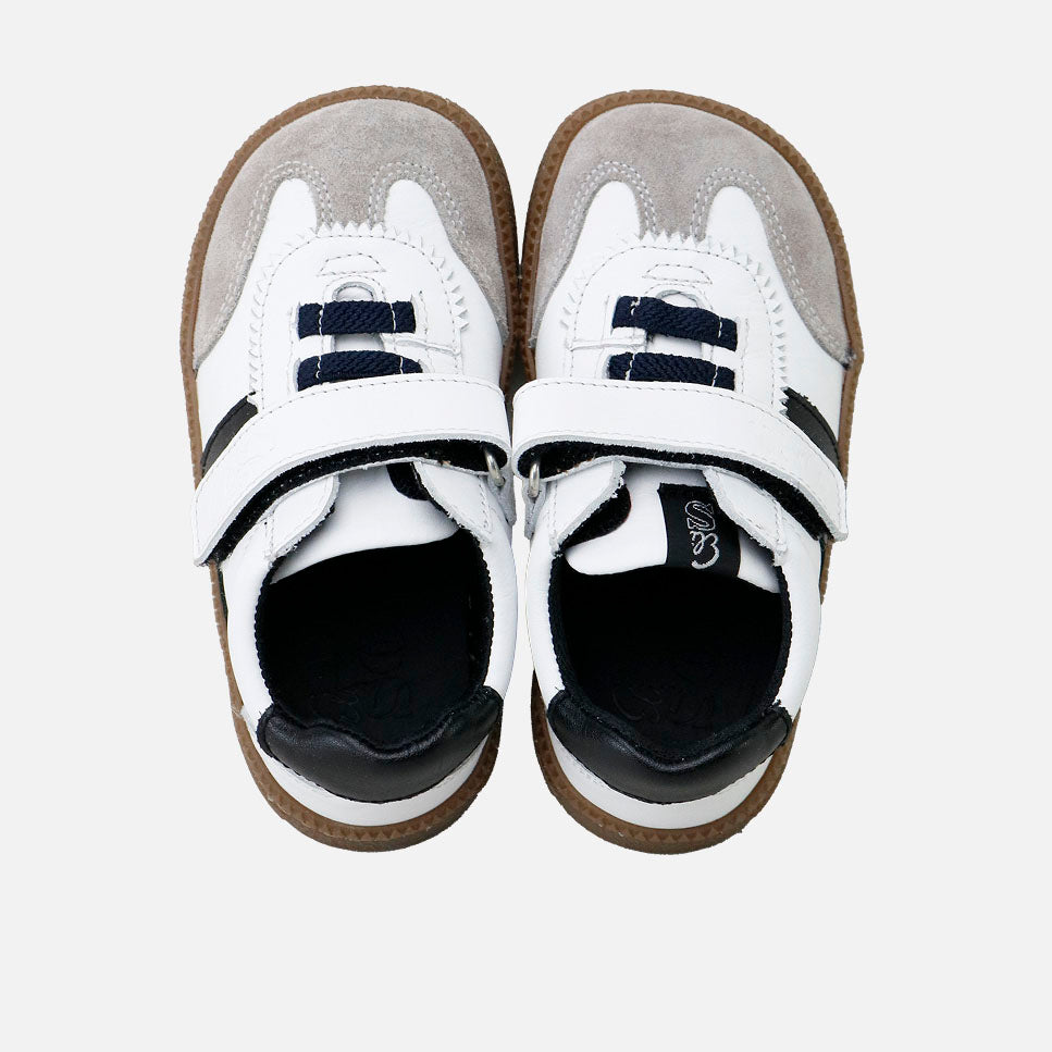 Barefoot H sneakers in perline velour leather Elisoft | Eli 1957