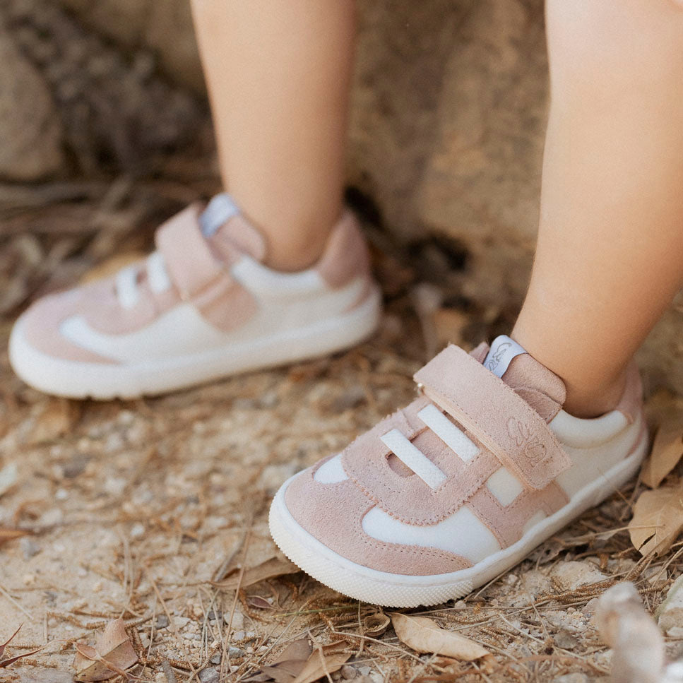 Deportivos barefoot H piel maquillaje y blanco Elisoft | Eli 1957