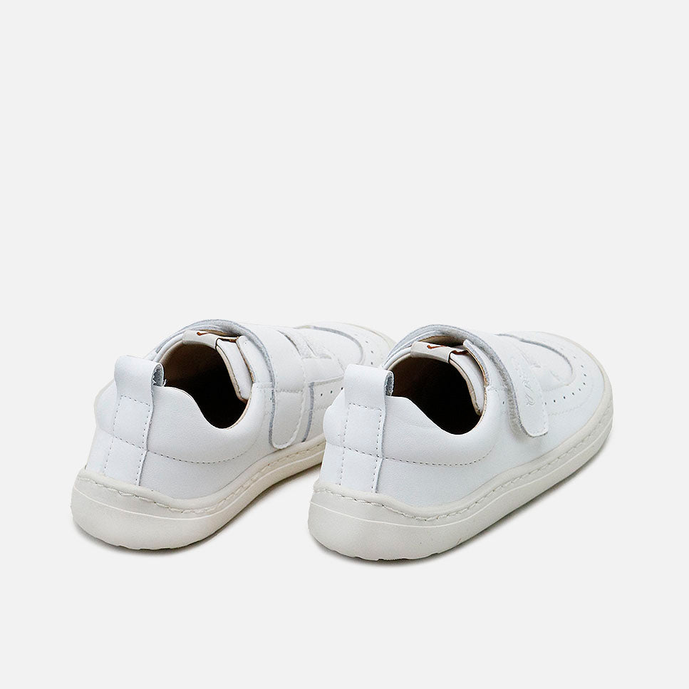 Deportivos barefoot picados piel napa blanco Elisoft | Eli 1957