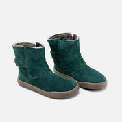 Barefoot boots in English leather, bottle style, fur lining, Elisoft | Eli 1957