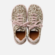 Barefoot H lace-up sneakers with velour leather, mini Leo Elisoft | Eli 1957