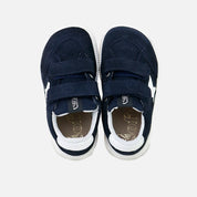 Deportiva barefoot estrella de serraje azul marino  Elisoft | Eli 1957