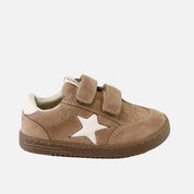 Deportiva barefoot estrella de serraje camel  Elisoft | Eli 1957