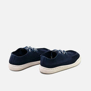 Náutico barefoot deportivo de serraje azul marino Elisoft | Eli 1957