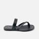 Papanatas black crisscross strap sandals | Eli 1957