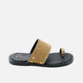 Sahara velour flip-flop sandals | Eli 1957